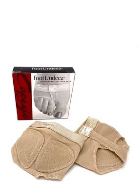 Capezio FootUndeez Men’s M (8-9)=Women’s L (10-11) Nude Dance footundeez New NWT